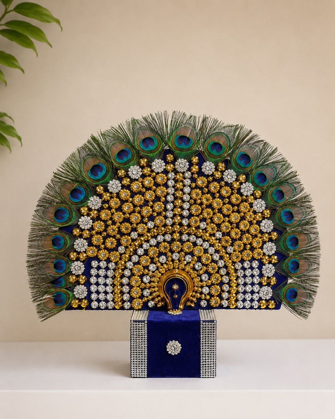 Peacock Arch Tabletop Shrine